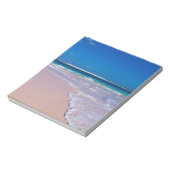 Roze zandstrand op Conch Bay, Cat Island Notitieblok (Linkerzijde)