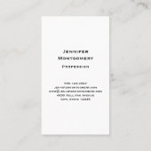 Roze zangvogels op een boomtak visitekaartje (Achterkant)