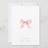 Roze Ze is geschept op Ice Cream Vrijgezellenfeest Kaart (Achterkant)