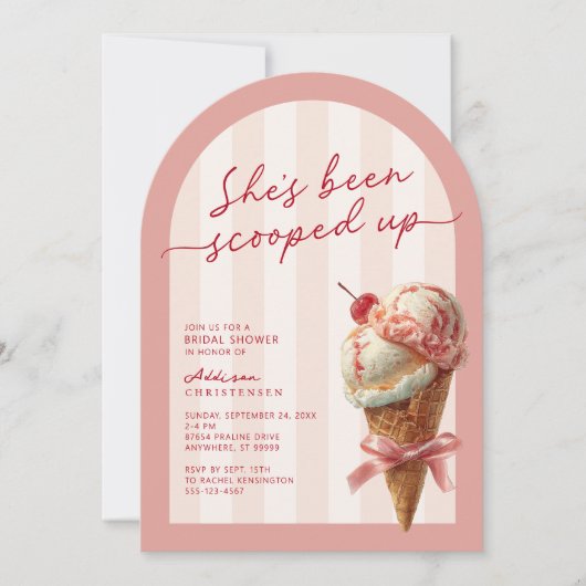 Roze Ze is opgepakt Vrijgezellenfeest Kaart (Voorkant)