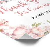 Roze Ze is van de markt Vrijgezellenfeest dank u Poster (Hoek)