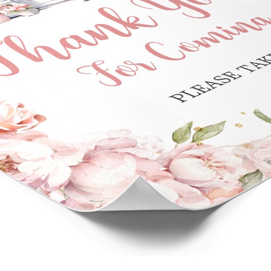 Roze Ze is van de markt Vrijgezellenfeest dank u Poster (Hoek)