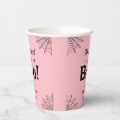 Roze Ze Vond Haar Boo Halloween Bruidsfeest Papieren Bekers (Links)