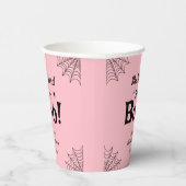 Roze Ze Vond Haar Boo Halloween Bruidsfeest Papieren Bekers (Rechts)