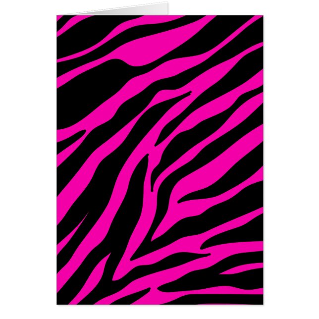 roze zebra (Voorkant)