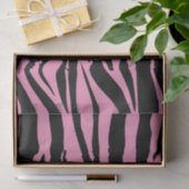 Roze Zebra Afdrukken Tissuepapier (Geschenk)
