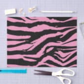 Roze Zebra Afdrukken Tissuepapier (Craft)