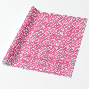 Roze Zebra Cadeaupapier