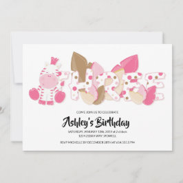 Roze Zebra derde uitnodiging