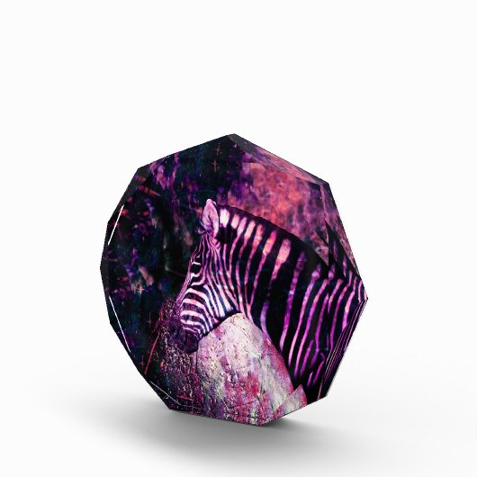 Roze Zebra Fotoblokken (Rechts)