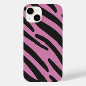 Roze Zebra gestreept Hoesje-Mate Case-Mate iPhone Case (Achterkant)