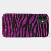 Roze Zebra, glitter Zebra, Zebra Print, Stripes Case-Mate iPhone Case (Achterkant (horizontaal))