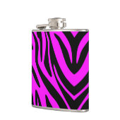 Roze Zebra Heupfles (Links)