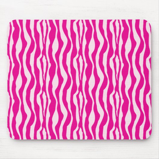 Roze Zebra Muismat (Voorkant)