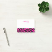 Roze Zebra Post-it® Notes (Kantoor)