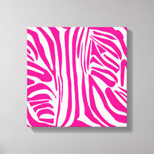 Roze zebra print