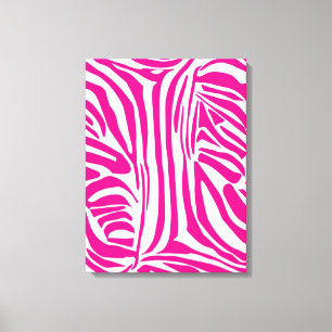 Roze zebra print