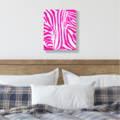 Roze zebra print (Insitu (Slaapkamer))