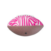 Roze zebra print american football (Gedraaid 270)