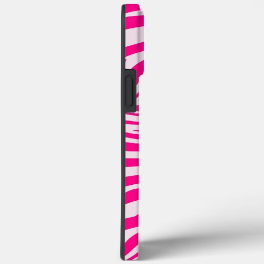 Roze zebra print Case-Mate iPhone case (Achterkant / Rechts)