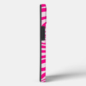 Roze zebra print Case-Mate iPhone case (Achterkant / Rechts)