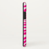Roze zebra print Case-Mate iPhone case (Achterkant / rechts)