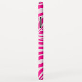 Roze zebra print Case-Mate iPhone case (Achterkant/rechts)