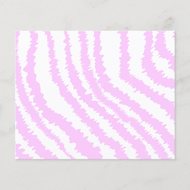 Roze Zebra print, dierlijk patroon. (Voorkant)