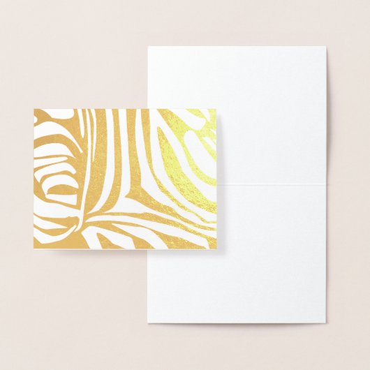 Roze zebra print folie kaarten (Display)