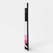 Roze Zebra Print iPhone 5 Casemate Hoesje (Achterkant/links)