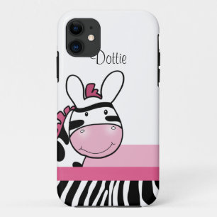 Roze Zebra Print iPhone 5 Casemate Hoesje
