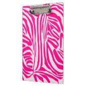 Roze zebra print klembord (Links)