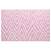 Roze zebra print op grote schaal stof (Yard (91,4 cm))