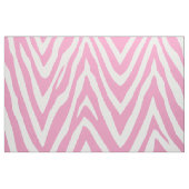 Roze zebra print op grote schaal stof (Fat Quarter)