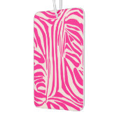 Roze Zebra Print Patroon Luchtverfrisser (Links)