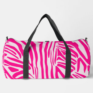 Roze zebra print plunjezak
