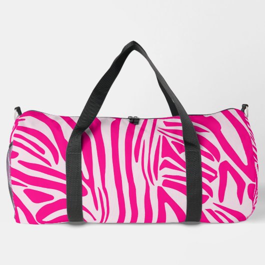Roze zebra print plunjezak (Achterkant)