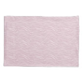 Roze Zebra Print & Polka Dots monogramed Kussensloop (Achterkant)