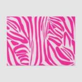 Roze zebra print tissuepapier (Voorkant)