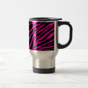 roze zebra reisbeker
