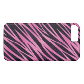 Roze Zebra Stripe achtergrond Case-Mate iPhone Case (Achterkant (Horizontaal))