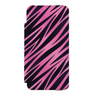 Roze Zebra Stripe achtergrond