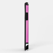 Roze Zebra Stripe Trendy iPhone 5 Hoesje (Achterkant/rechts)