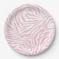 Roze Zebra Stripes Wild Dierlijk printpatroon