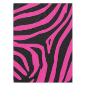 Roze Zebra Tafelkleed (Voorkant)