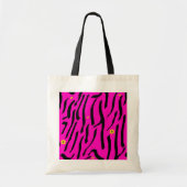 Roze Zebra Tas (Voorkant)