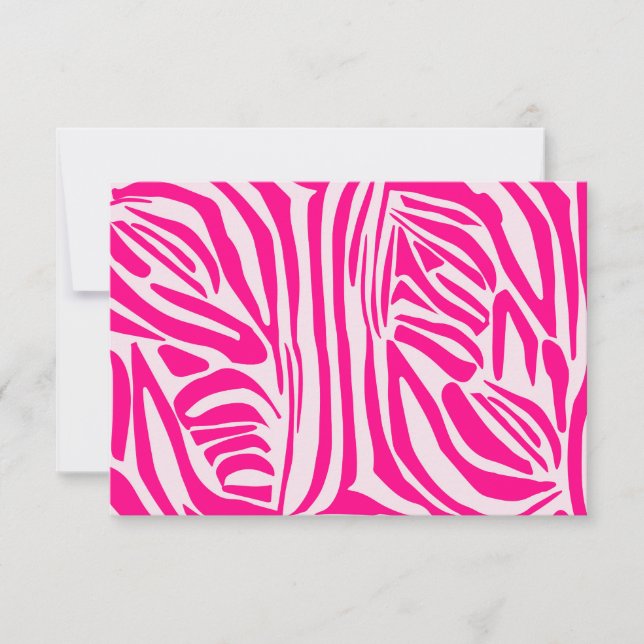 Roze zebraprint (Voorkant)