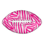 Roze zebraprint american football (Voorkant)