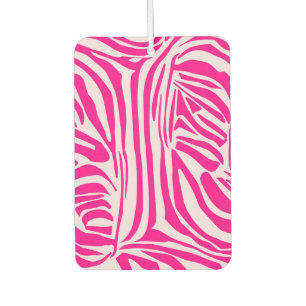 Roze zebraprint luchtverfrisser