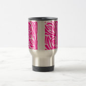 Roze zebraprint reisbeker (Center)